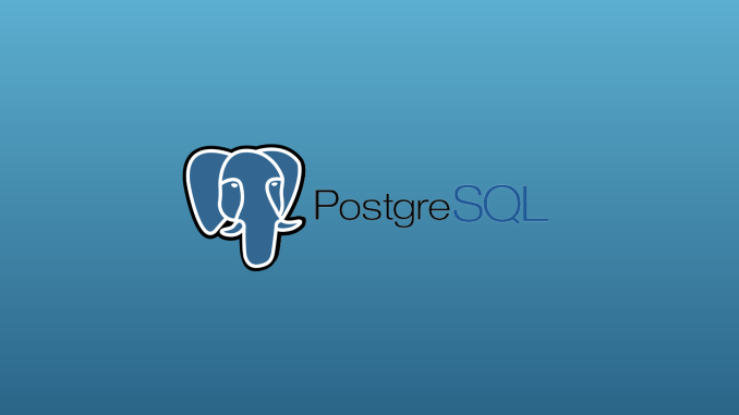 PostgreSQL DB